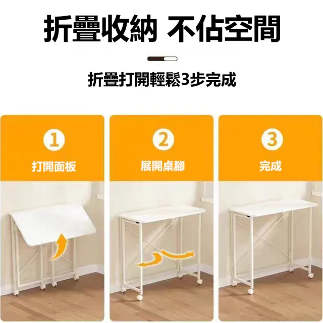 【E家工廠】折疊桌 書桌 電腦桌 寫字桌 辦公桌  工作桌 學生桌(323-KC80公分折疊桌)
