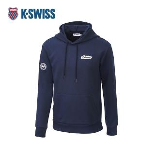 【K-SWISS】連帽長袖 TW HOODIE 2 帽T 口袋 女款 深藍色 1912497-426