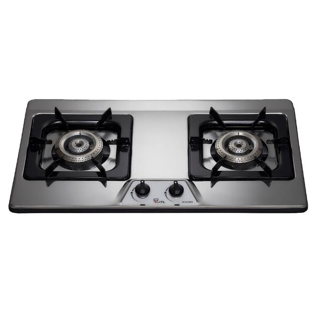 【喜特麗】雙口檯面爐JT-GC202S(原廠安裝)