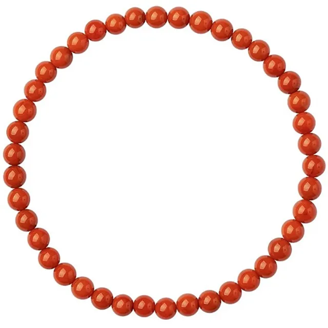 【Penny 珮妮】收藏級天然南紅瑪瑙 手鍊6mm(母親節 交換禮物 送閨蜜 生日禮 情人節 尾牙 新年 結婚