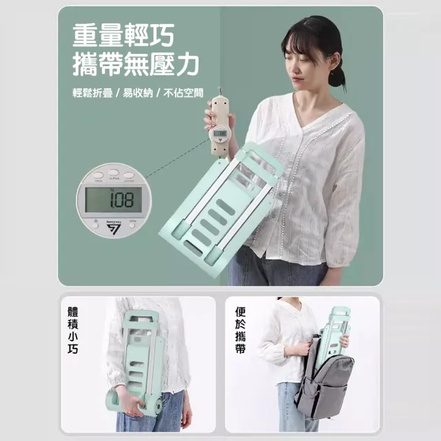 【Future goal居家生活館】折疊小拉車 手推車 手拉車 拉桿車 小拖車 摺疊推車(拉貨搬運拖車購物買菜)