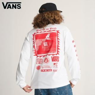 【VANS】官方旗艦 I Need My 白色長袖T恤
