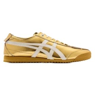 【Onitsuka Tiger】鬼塚虎-金屬感金黃色 MEXICO 66 SD(1183C468-201)休閒鞋