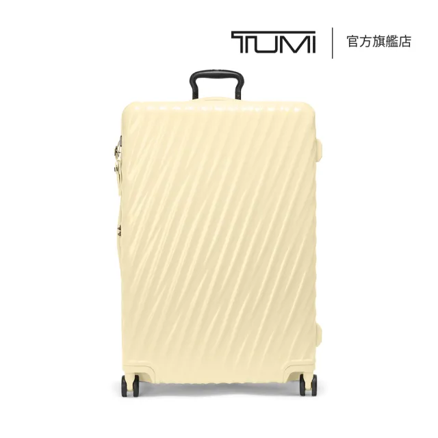 【TUMI】19 Degree 31 吋長途旅程可擴展行李箱 - 柔霧黃 (TUMI 官方旗艦店)