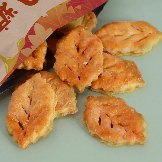 【餅乾學院】黃金楓糖千層派 230g小食3入組(高檔楓糖漿/鬆脆千層派/夾鏈袋包裝)