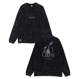 【CHUMS】CHUMS 休閒 Canyonlands Booby Bird Twins L/S T-Shirt長袖上衣 黑色 男 (CH012656K001)