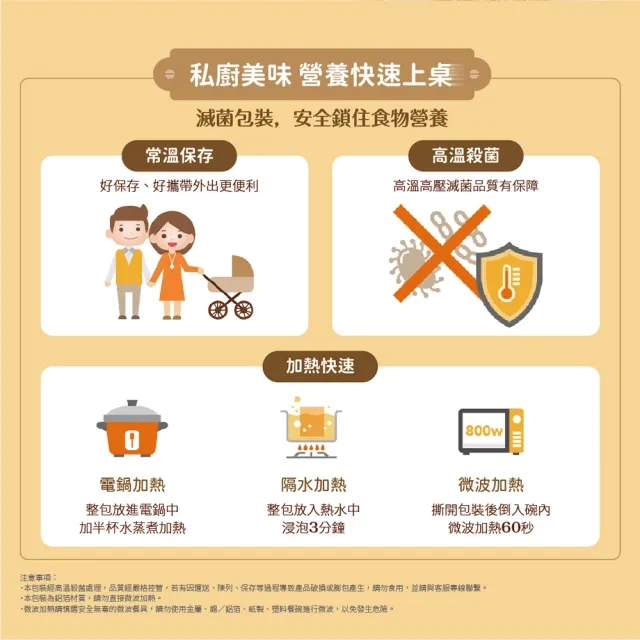 【QUAKER 桂格】寶寶燉飯任選 150gx3包/盒(奶香栗子雞肉/羅宋甜椒牛肉/藜麥毛豆鮮蝦/腰果菠菜豬)