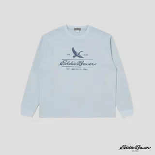 【Eddie Bauer】JAPAN EDITION 中性經典LOGO印花長袖TEE 任選 E-1TEA-1817