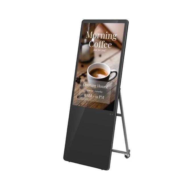 【Nugens 捷視科技】好好播 43吋Windows海報落地款廣告一體機(智慧數位廣告看板電子海報廣告機)