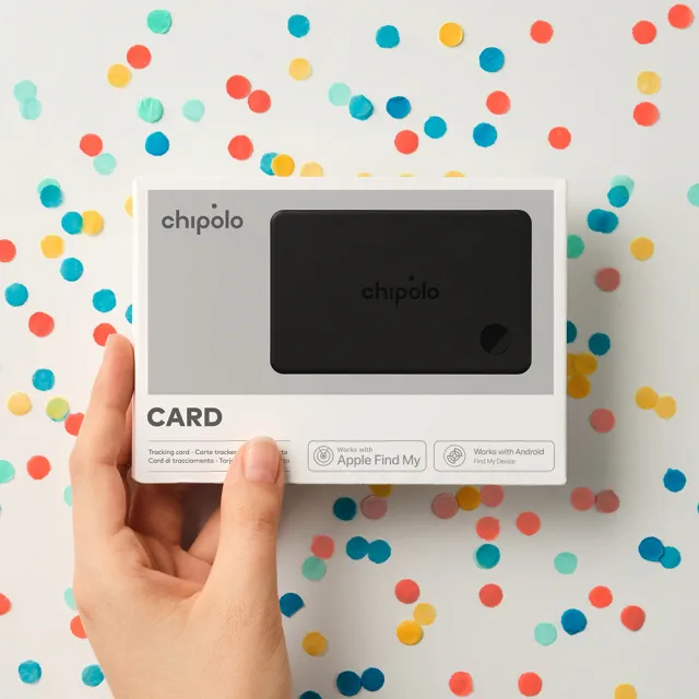 【Chipolo】CARD 充電式藍牙防丟卡 ( 1入組 • 蘋果、安卓兼容 ）
