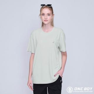 【ONE BOY】冰感A級冰科技透氣無印痕紋理冰鋒T恤(N240808)