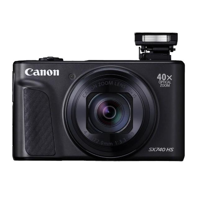 【Canon】PowerShot SX740 HS 40倍光學變焦4K數位相機(中文平輸)