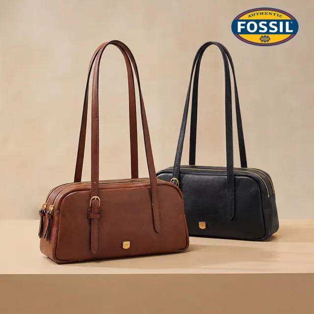 【FOSSIL】Danni 真皮時尚單肩包 (兩色可選)