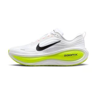 【NIKE 耐吉】Vomero Plus 運動鞋 男鞋 慢跑鞋 白螢光黃色 緩震 透氣 路跑 HV8150-120