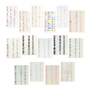 【sun-star】防水姓名標示貼紙(15款可選/迪士尼/史努比/日本進口/姓名貼紙/防水)