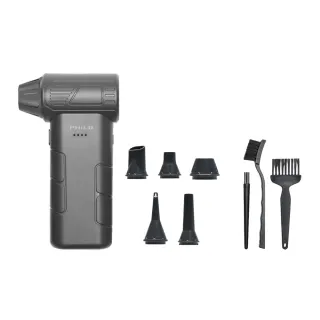 【Philo 飛樂】升級版13萬轉 贈標準配件手持強力無刷馬達渦輪車用吹塵槍暴力風槍PF52A(風槍/吹塵器/鼓風機)