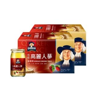 【QUAKER 桂格】高麗人參60ml×6入×2盒 (共12入)