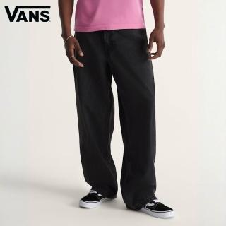【VANS】官方旗艦 Check-5 Baggy Denim Pant 黑色牛仔長褲