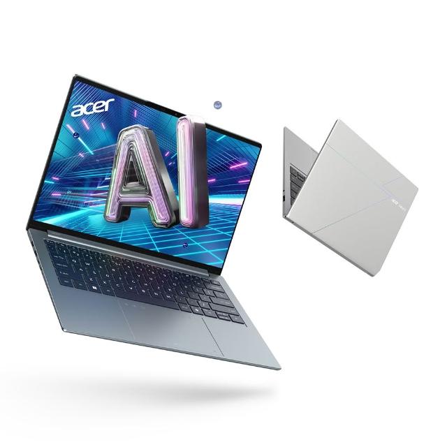 【Acer 宏碁】14吋 OLED輕薄 AI筆電-鉑金銀(Swift Go/SFG14-I71-51B4/Ultra 5-338H/32G/512G/W11)