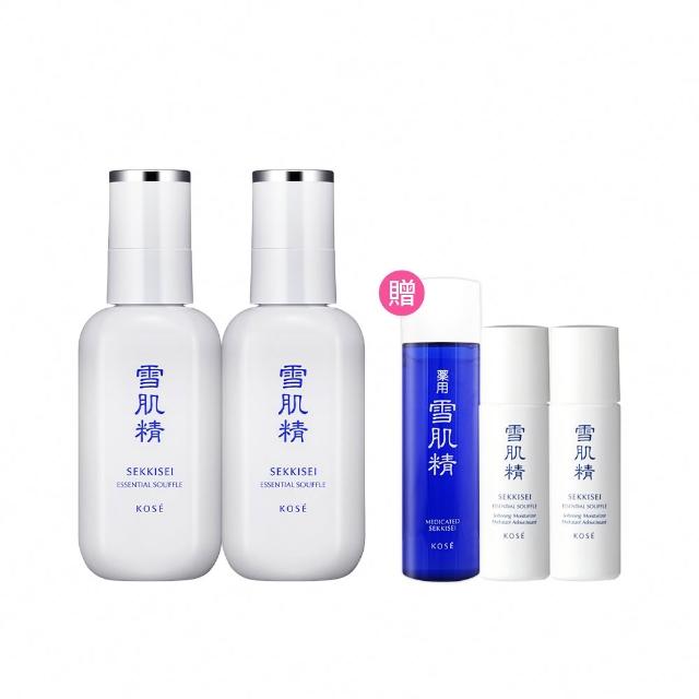 【KOSE 高絲】雪肌精 舒芙蕾精華乳 140ml(二入組)