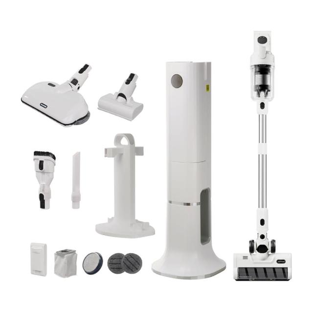  THOMSON湯姆盛 TM-SAV59DT 無線直立式吸塵器，搭載HEPA濾網與無刷馬達，輕巧3.1kg~5kg設計，適用大理石、磁磚、短毛地毯等各種地板，吸拖兩用功能一機搞定家居清潔。1年保固，產品功能保障，外觀人為因素不保，超過7天鑑賞期僅維修，寄回運費自理，回寄免費。高效清潔，省時省力，理想家居吸塵好選擇！ 