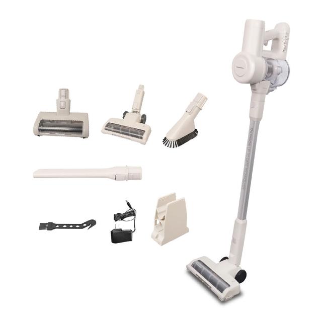  THOMSON湯姆盛 TM-SAV72D 無線手持吸塵器，搭載HEPA濾網與無刷馬達，提供強勁吸力與高效過濾。重量僅1.1kg~2kg，輕巧易握，適合大理石、磁磚等各種地板乾式清潔。無線設計，隨時隨地使用，1年保固保障品質。理想的家用吸塵解決方案，讓清潔更輕鬆！ 