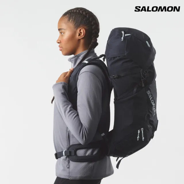 【salomon】AEROTREK 38 多功能背包 海藍/月亮藍