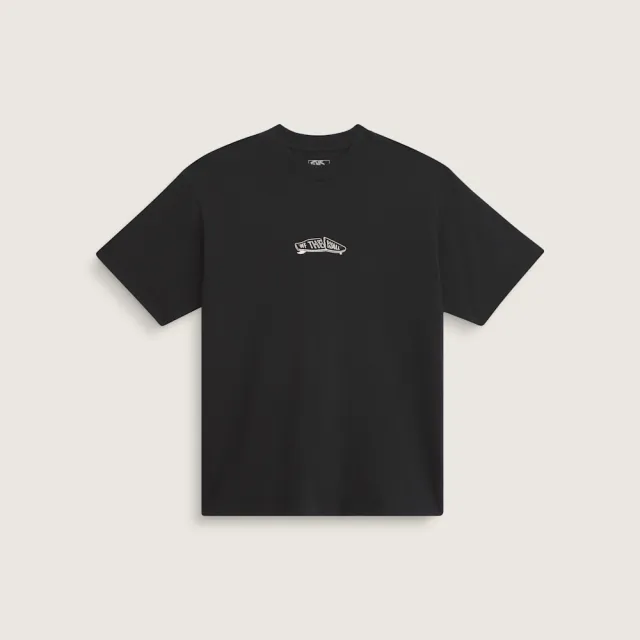 【VANS】官方旗艦 Buckled 黑色短袖T恤