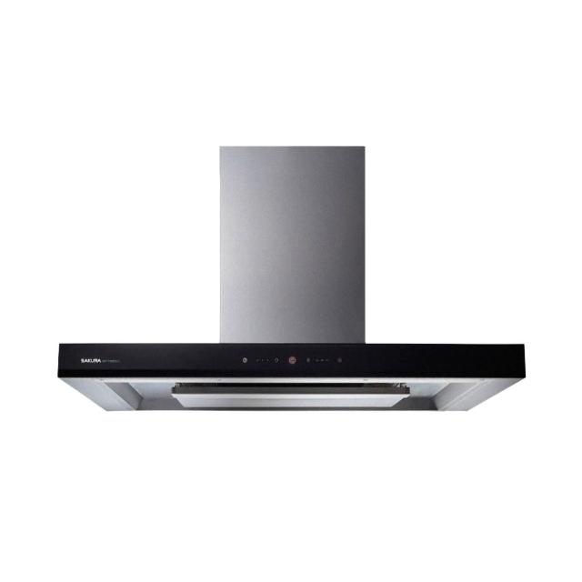 【SAKURA 櫻花】90cm倒T歐化除油煙機-渦輪變頻 環吸系列 DR-7790BSXL 含基本安裝