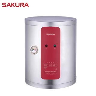【SAKURA 櫻花】8加侖 31L直掛式EH儲熱式電熱水器白鐵標準款 EH0810A6 含基本安裝