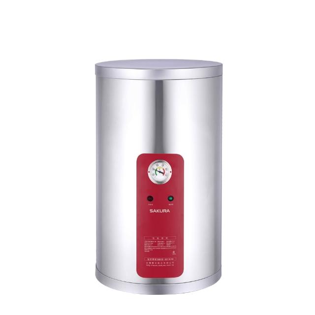 【SAKURA 櫻花】12加侖 45L直掛式EH儲熱式電熱水器白鐵標準款 EH1210A4 含基本安裝