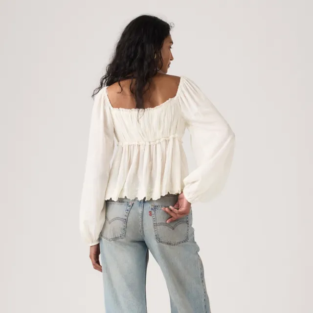 【LEVIS】Levi”s 罩衫 波西米亞風格 女生上衣 熱賣單品 005ZT-0002