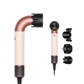 【dyson 戴森】限量福利品 HD17 Supersonic r 精準造型 輕量吹風機(粉霧玫瑰)