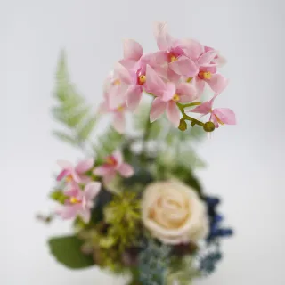 【HUGO DECO 榆果傢飾】雅致蘭心香氛花禮(春節/過年/新春/送禮/祝賀)