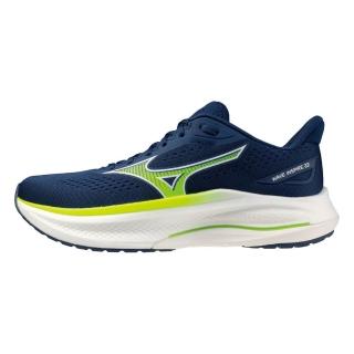 【MIZUNO 美津濃】Wave Inspire 22 SW 男 慢跑鞋 超寬楦 支撐跑鞋 深藍(J1GC264501)