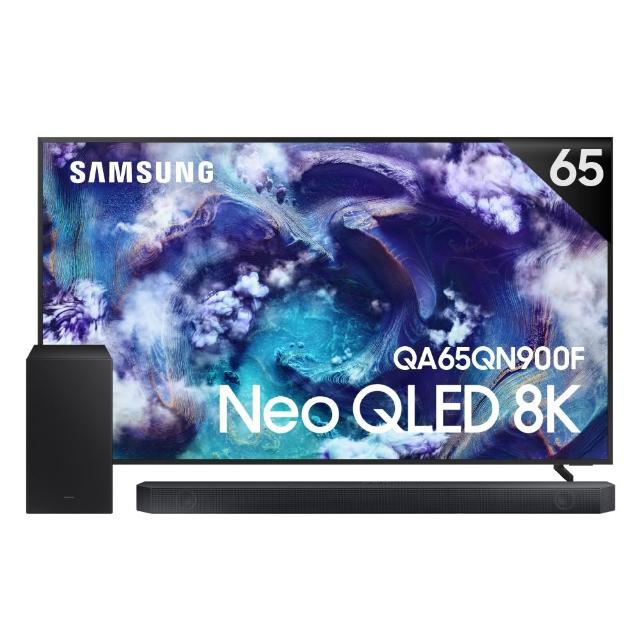 【Samsung 三星】65型 8K Neo QLED AI智慧顯示器 65QN900F(QA65QN900FXXZW)