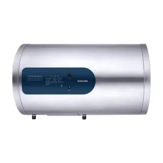 【SAKURA 櫻花】橫掛式倍容儲熱式電熱水器12加侖(EH1230AL6原廠安裝)