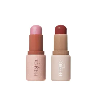 【FreshO2】氣色小麥棒任選2入組(Molly莫莉代言推薦 腮紅口紅唇膏 眼彩唇頰彩多用)