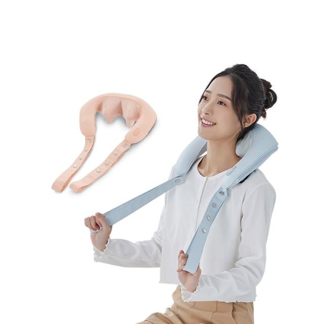 FUJI FE-547 穴位按摩器，結合滾輪、穴位按摩、揉捏及溫熱功能，提供專業舒壓體驗。適合日常緩解肩頸疲勞，溫熱模式促進血液迴圈，保固一年（詳閱說明書）。優質FUJI品牌，高效能按摩解決方案，讓您輕鬆享受SPA級放鬆。