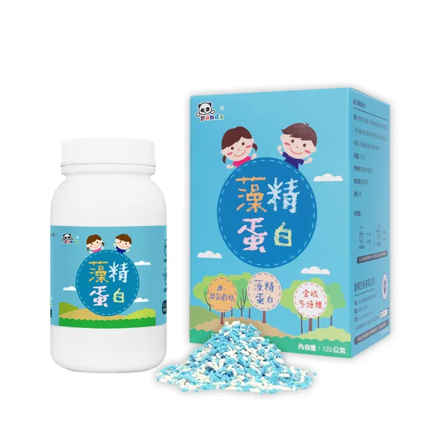 【Pandababy 鑫耀生技】藻精蛋白粉 2入組(共240g)