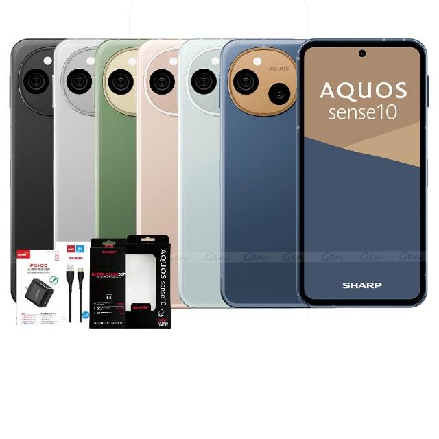 【SHARP 夏普】AQUOS sense10 5G 6.1吋(8G/256G/高通驍龍7sGen3/5030萬鏡頭畫素)