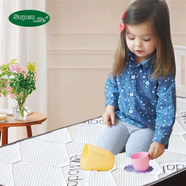 【Super Life】透氣兒童硬式手工彈簧床墊｜客製70X130X12cm以內(客製床墊｜長X寬尺寸依照買家)