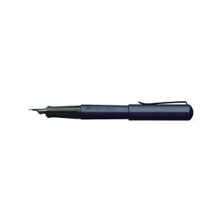 【Faber-Castell】輝柏 HEXO系列 藍色 F筆尖 鋼筆 /支 150541