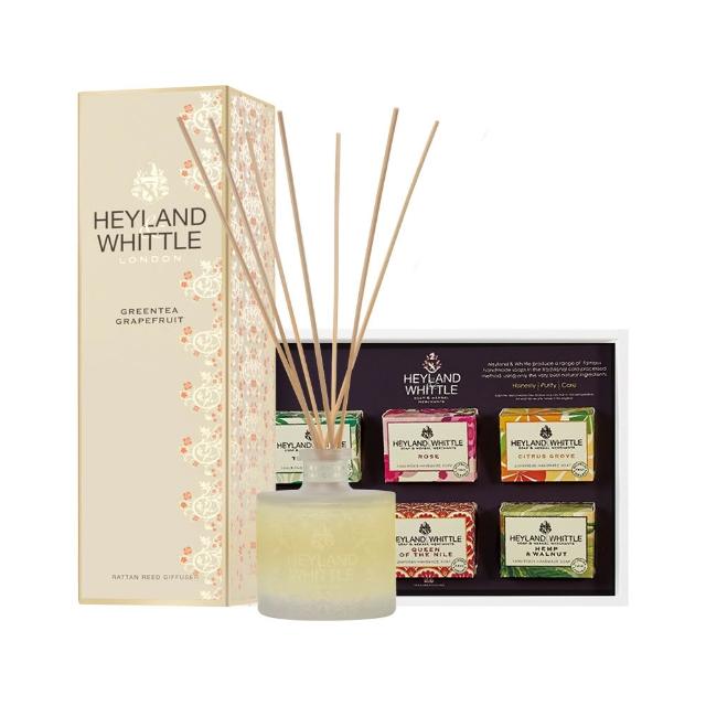 【H&W 英倫薇朵】經典香氛擴香買就送香氛禮盒組