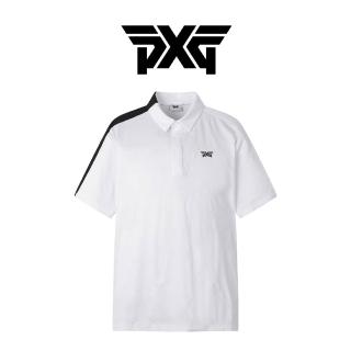 【PXG】PATTERN COLLAR 男士 翻領短袖上衣 白色(PJFCM2216-42)