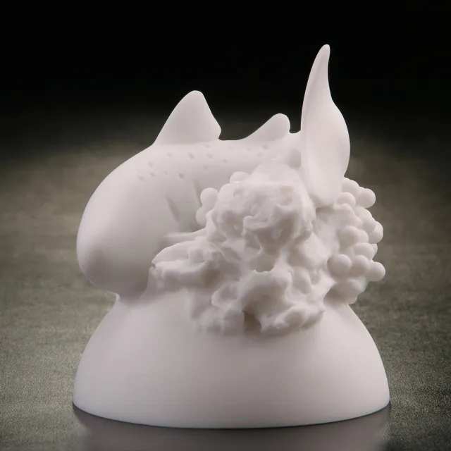 【Gallery Chuan 筌美術】堅毅珍鮭(石雕  送禮 藝品 藝術禮品 櫻花鉤吻鮭)