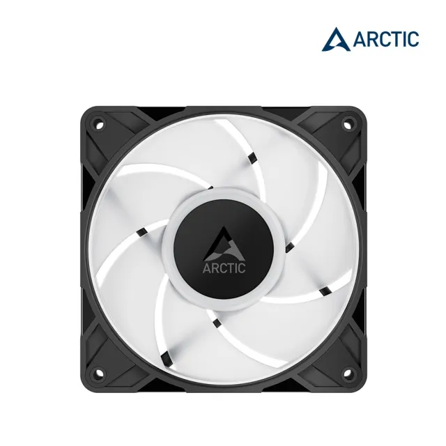 【Arctic】P12 Pro PST A-RGB 12公分高風壓共享風扇 黑色(電腦風扇 散熱風扇 機殼風扇)