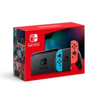【Nintendo 任天堂】NS Switch 紅藍主機 電量加長型（國際版）