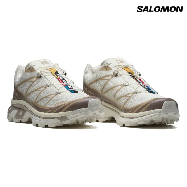【salomon】XT-6 運動鞋 杏奶棕