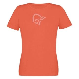 【NORRONA】/29 cotton viking T-Shirt 女款 警示橘